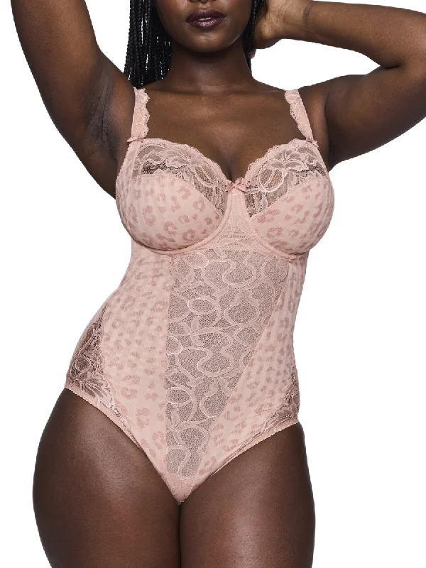 Vintage Inspired Lingerie for Women Madison Full Cup Body - Sweet Dust