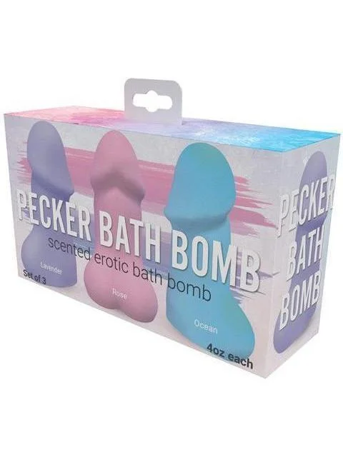 Breathable Bamboo Lingerie for Women Erotic Scented Bath Bombs - Pack of 3