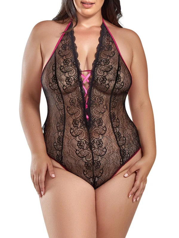 Women's Maternity Lingerie Women's Moonlit Nights Plus Size Teddy Lingerie