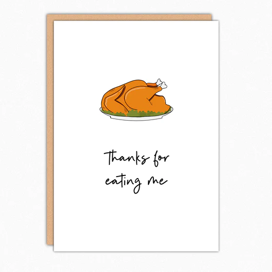 Comfortable Cotton Lingerie for Women Thanks for Eating Me Card