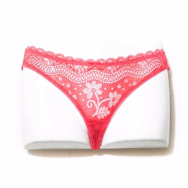 Comfortable Cotton Lingerie for Women Free To Live Women's Lace Trim Cotton Hipster Pantie 5479