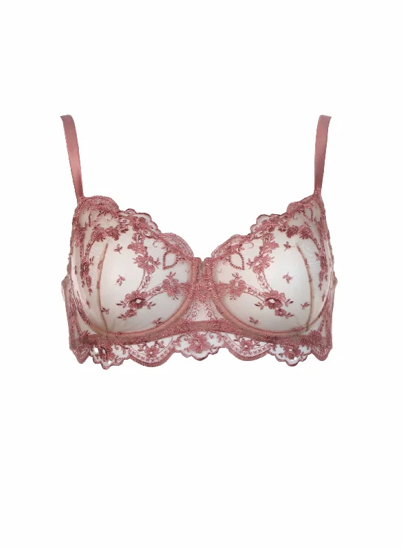 Women's Silk Lingerie Sets Lolita Underwired Bra