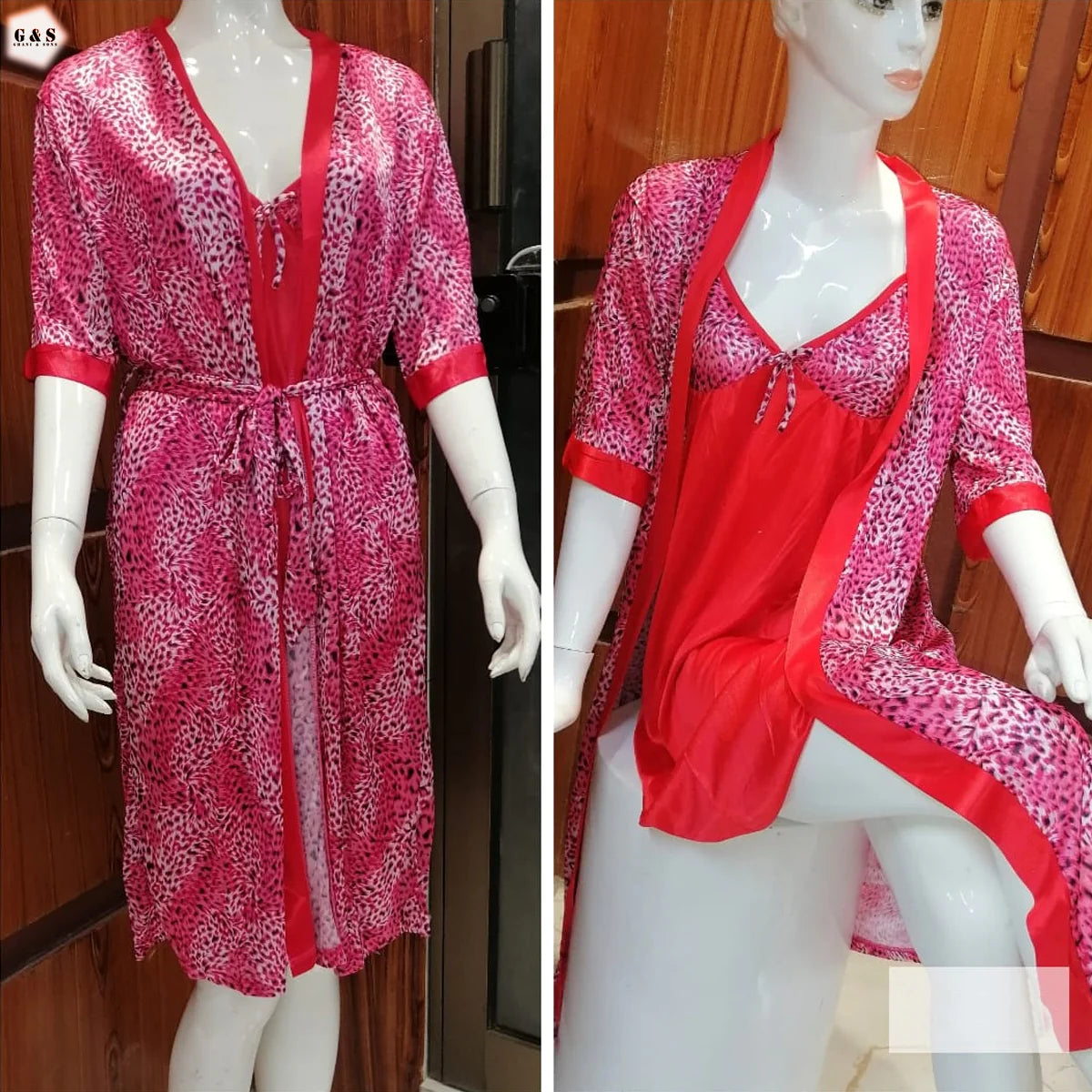 Plus Size Lace Lingerie for Women Buy Stylish & Comfortable Cheetah Nighty - Stylish Nightwear for Women - 2 Pcs Plus Size Lace Lingerie for Women Buy Stylish & Comfortable Cheetah Nighty - Stylish Nightwear for Women - 2 Pcs