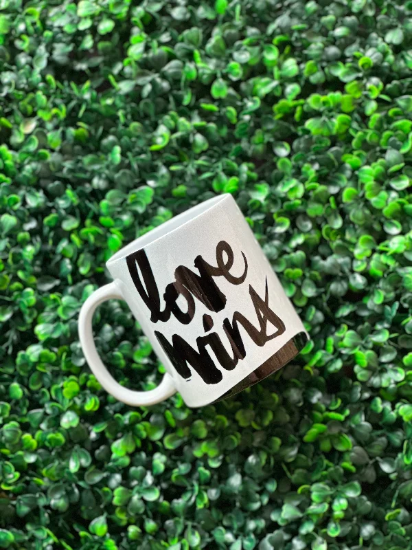 Women's Thermal Lingerie for Cold Weather Love Wins Mug