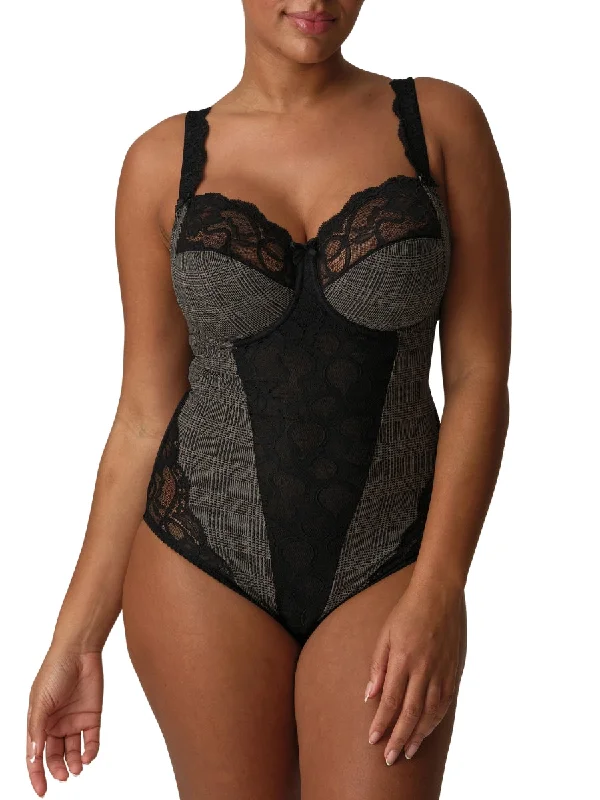 Women's Shapewear Lingerie Sets Madison Full Cup Body - Black Tailor