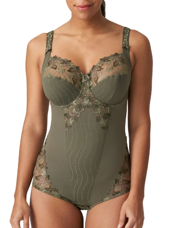 Women's Tummy Control Lingerie Deauville Full Cup Body  - Paradise Green