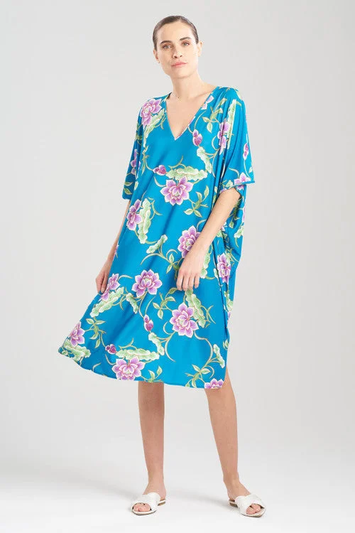 Vintage Inspired Lingerie for Women Sarasa Slinky Caftan