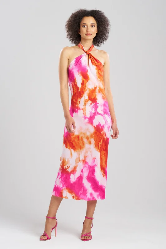 Women's Lingerie with Matching Robes Biarritz Halter Silk Gown