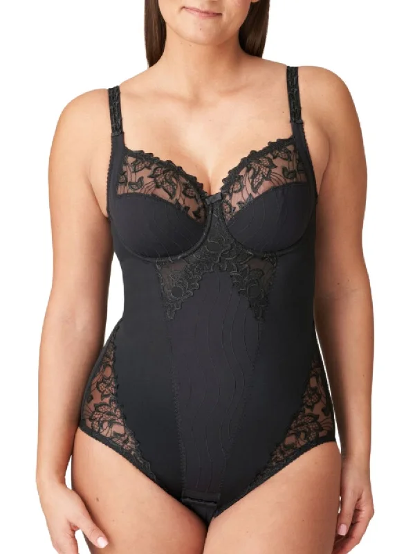 Luxury Lingerie for Special Occasions Deauville Full Cup Body - Black