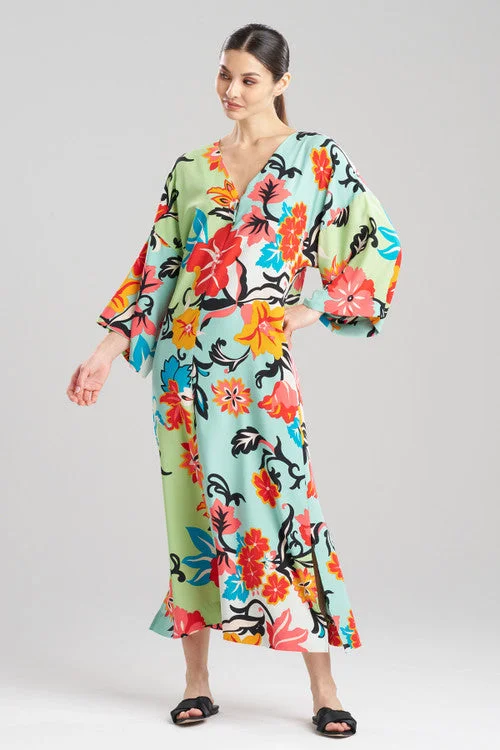 Comfortable Cotton Lingerie for Women Marbella Zip Caftan