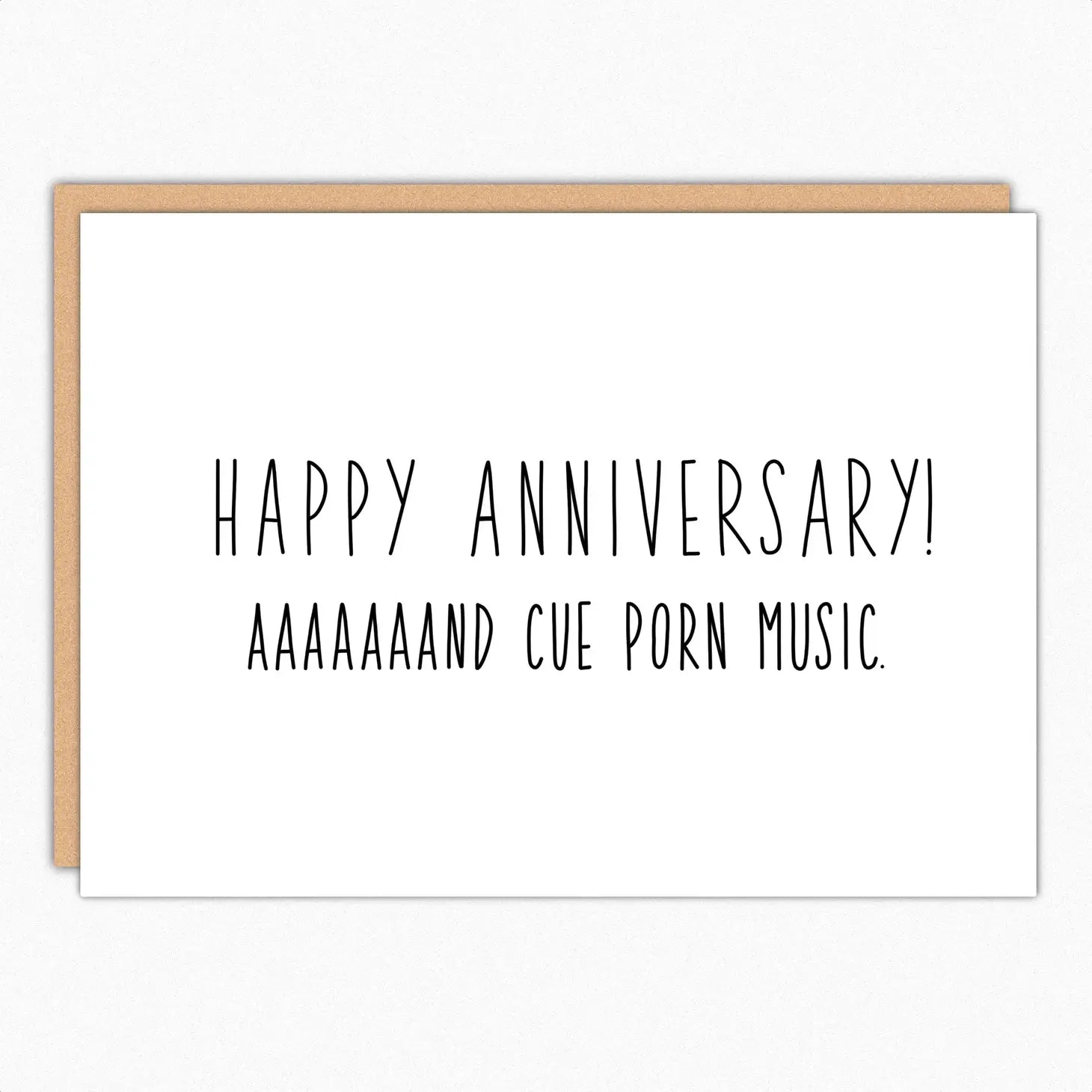 Comfortable Cotton Lingerie for Women Anniversary Porn Music Card