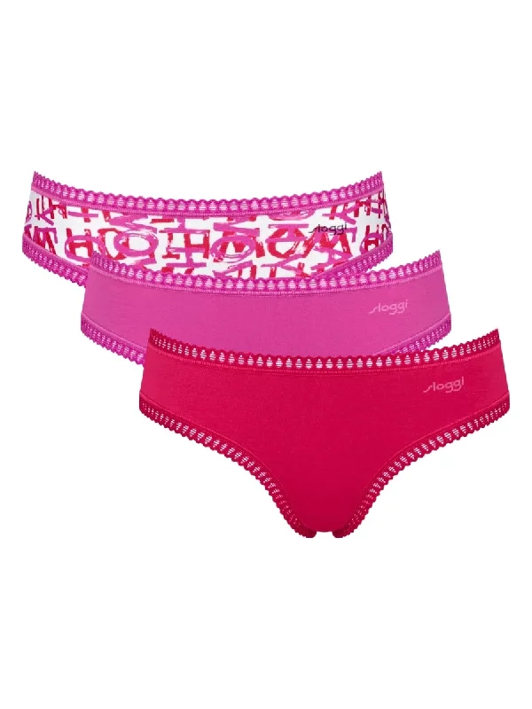 Pink / Dark Pink / Pink Pattern