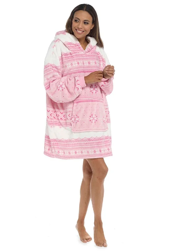 Pink Fairisle