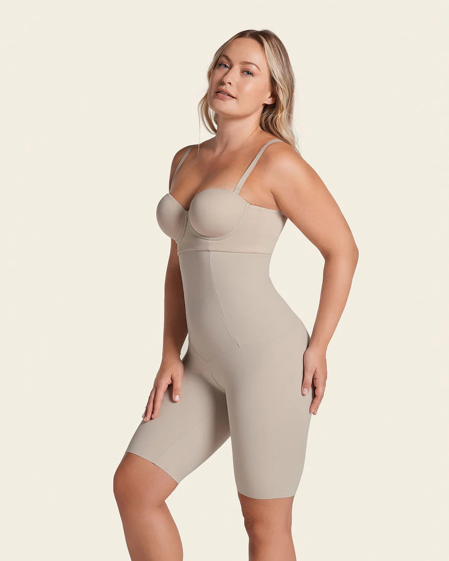 Affordable Lingerie for Women Extra High Waisted Firm Shaper Short Nude
