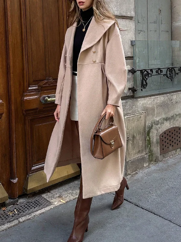 Designer Lingerie Sets for Women PariChic Women Winter Casual Elegant Double-Breasted Woolen Coat Designer Lingerie Sets for Women PariChic Women Winter Casual Elegant Double-Breasted Woolen Coat