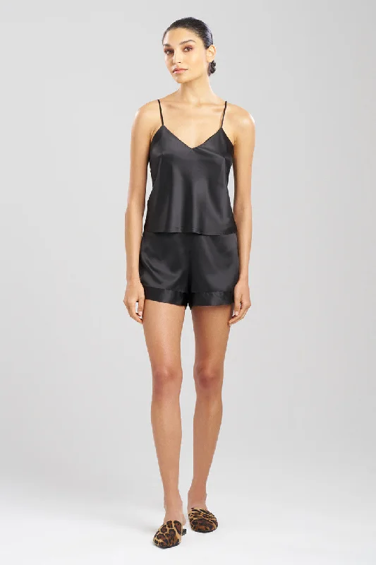 Women's Satin Sleepwear Lingerie Glamour V-Neck Cami