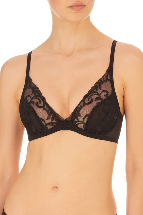 Elegant French Lace Lingerie for Women Embellished Underwire Bra