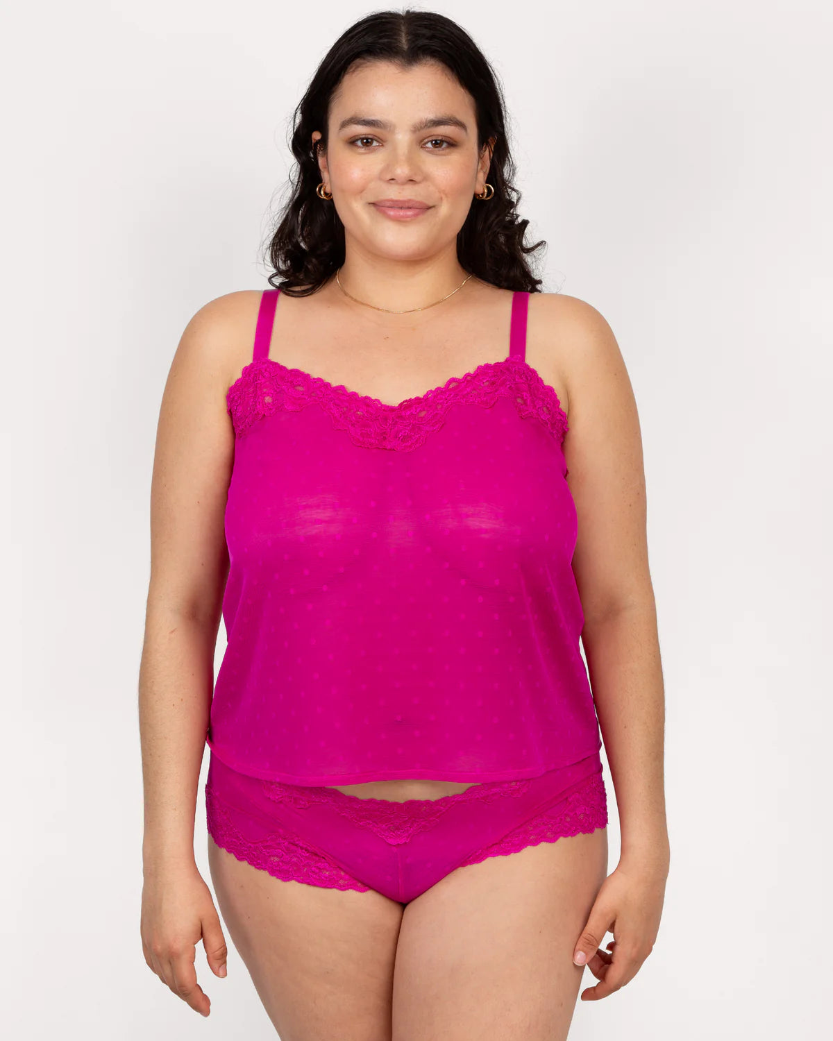 Designer Lingerie Sets for Women Sheer Whisper Cami/Cheeky Set Glamberry