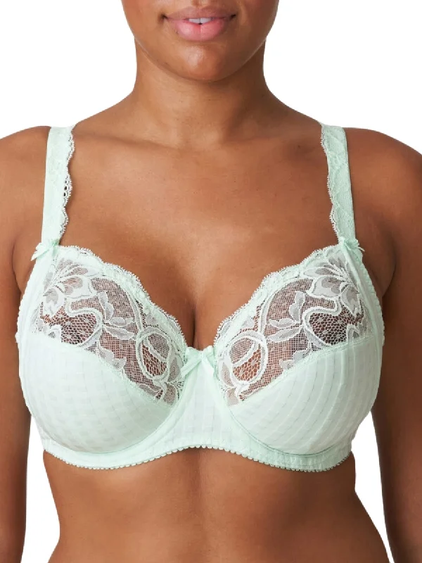 Women's High Waist Lingerie Bodysuits Madison Full Cup Bra - Spring Blossom