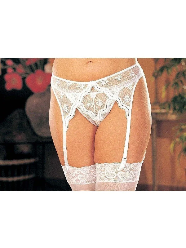Designer Lingerie Sets for Women Shirley of Hollywood X622 Scalloped embroidery garterbelt, Plus Sizes Designer Lingerie Sets for Women Shirley of Hollywood X622 Scalloped embroidery garterbelt, Plus Sizes