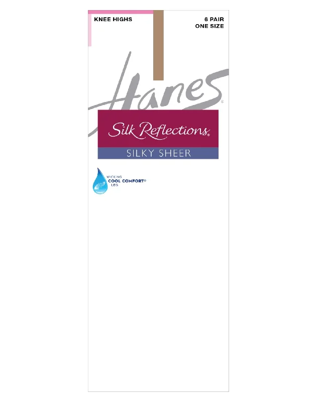 Sexy Lingerie for Women with Stockings Hanes Womens Silk Reflections Knee Highs, Reinforced Toe 6-Pack Sexy Lingerie for Women with Stockings Hanes Womens Silk Reflections Knee Highs, Reinforced Toe 6-Pack