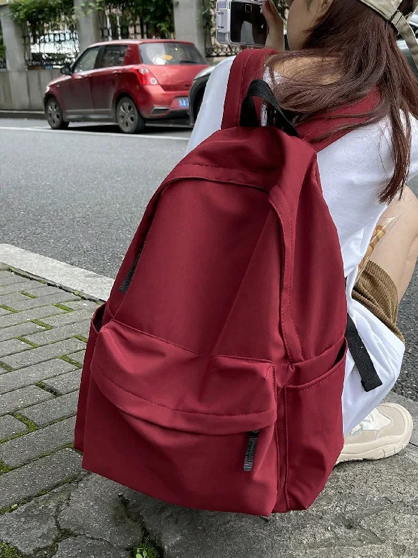 Designer Lingerie Sets for Women Large Capacity Solid Color Minimalist College Style Viral Backpack Designer Lingerie Sets for Women Large Capacity Solid Color Minimalist College Style Viral Backpack