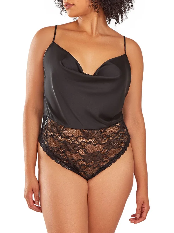 Comfortable Cotton Lingerie for Women Women's Tibbie Plus Size Teddy Lingerie