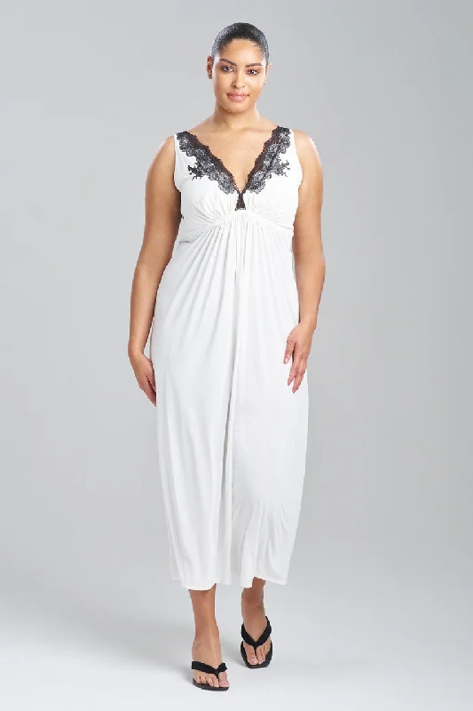 Eco-Friendly Organic Lingerie for Women Enchant Lace Applique Gown