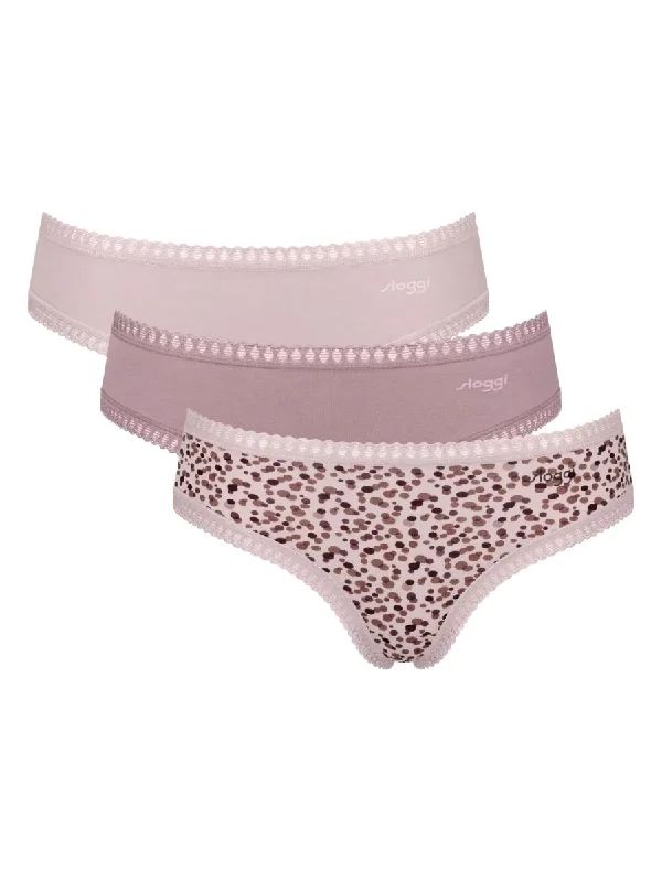 Mauve / Light Pink / Brown Pattern