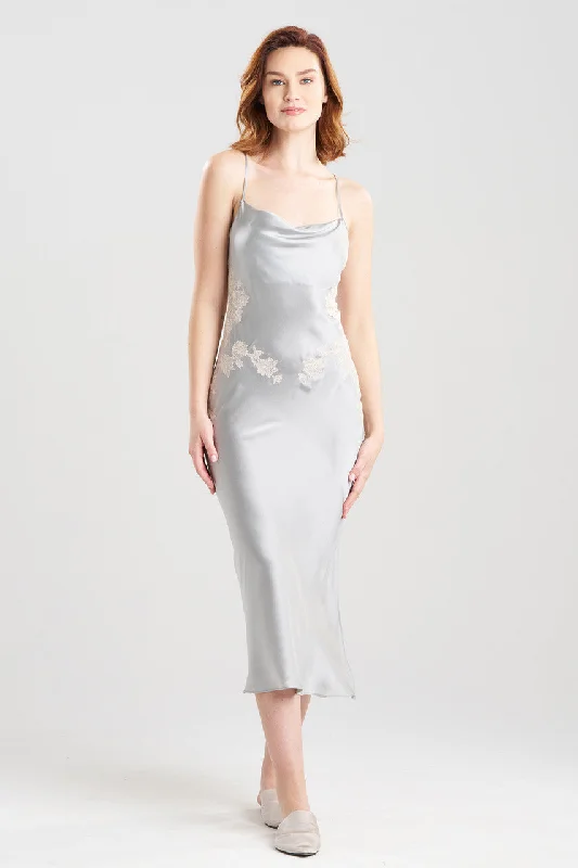 Vintage Inspired Lingerie for Women Lolita Lace Silk Gown
