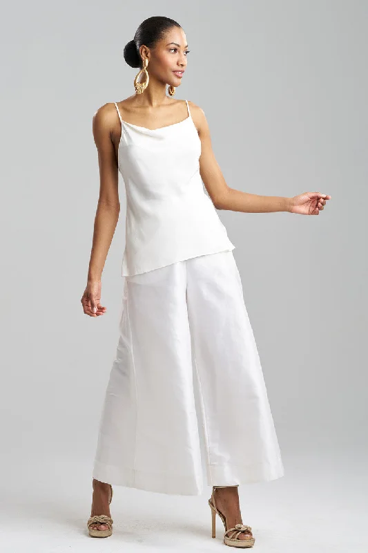 Comfortable Cotton Lingerie for Women Couture Silk Crepe Cowl Cami
