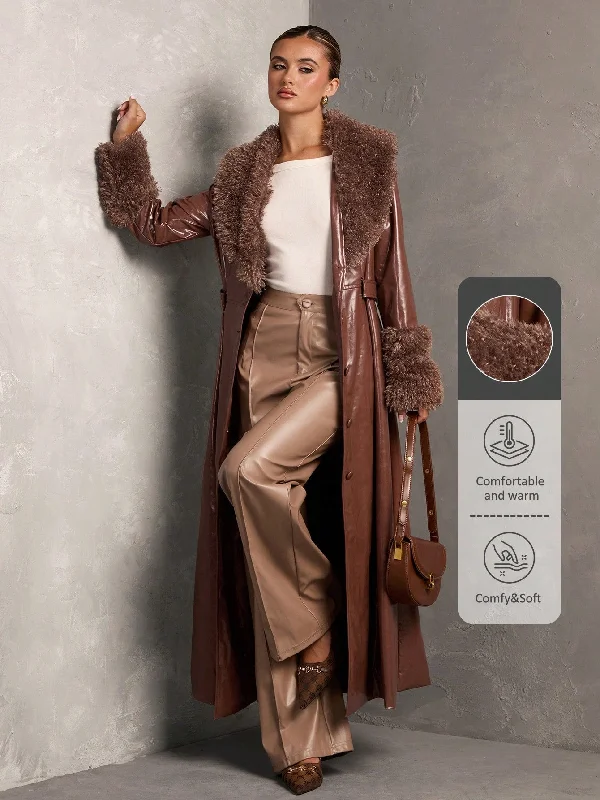 Women's Corset Style Lingerie Women's Plush Patchwork Solid Color Long Sleeve Coat Women's Corset Style Lingerie Women's Plush Patchwork Solid Color Long Sleeve Coat