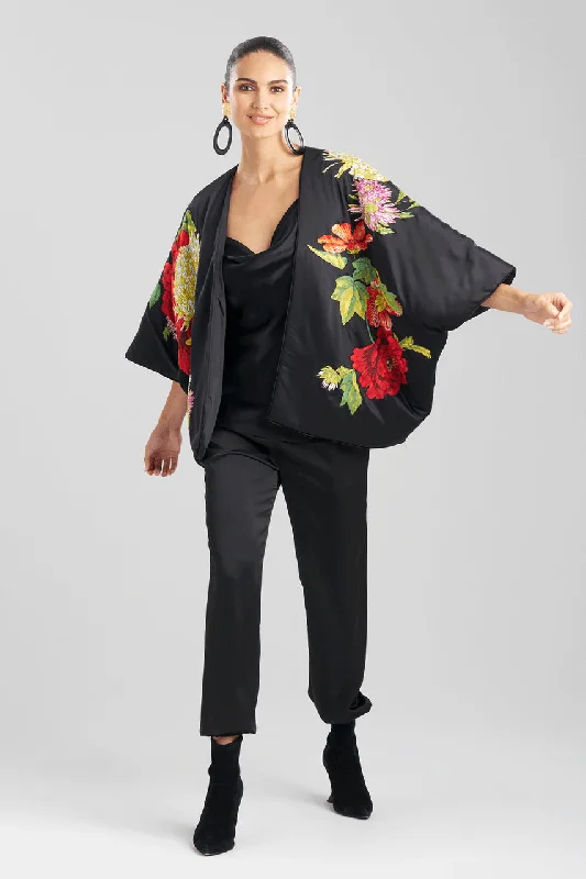 Women's Tummy Control Lingerie Caterina Kimono Coat