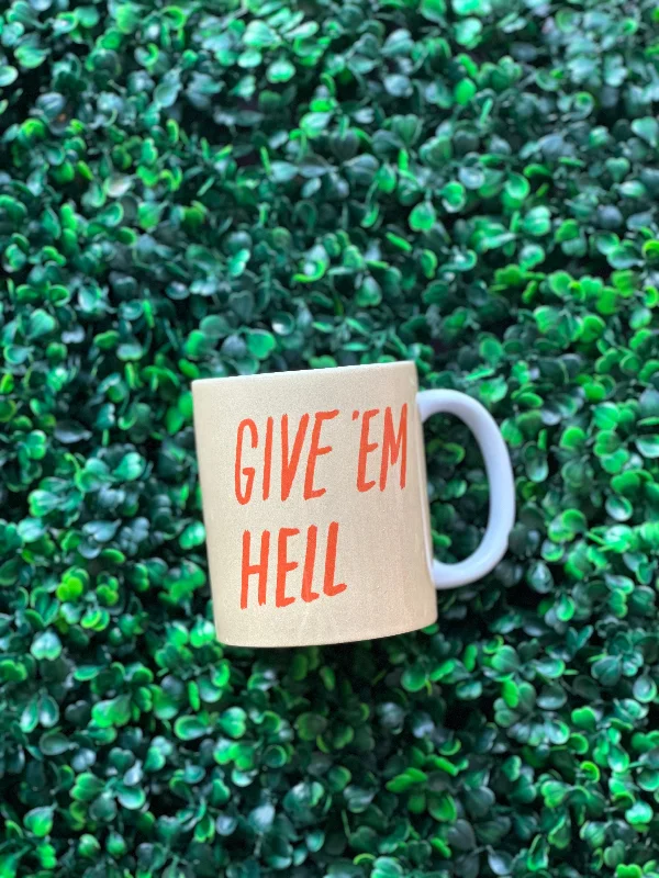 Women's Tummy Control Lingerie Give Em Hell Mug
