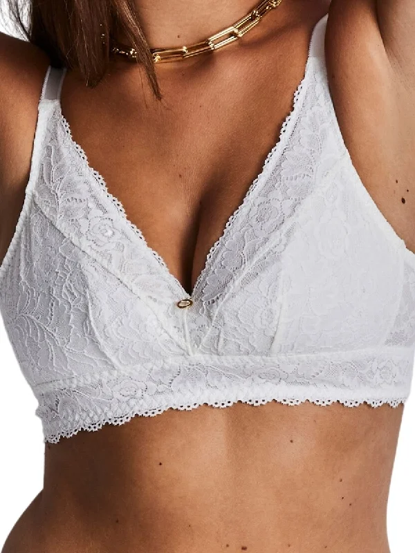 Affordable Lingerie for Women Rosessence Care Triangle Bralette - Opale