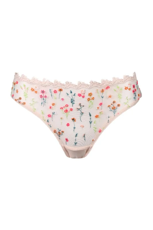 Women's Lingerie with Matching Robes Boogie Wonderland Tanga - Cream