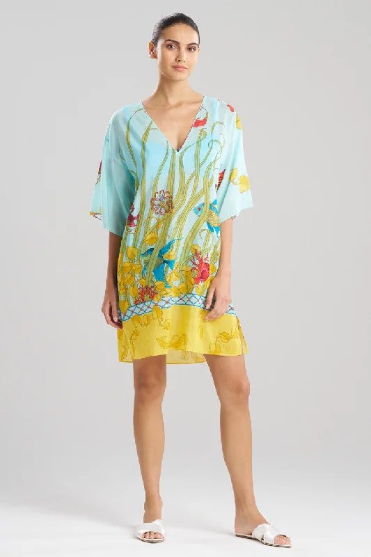 Women's Tummy Control Lingerie Aquatic Sheer Tunic