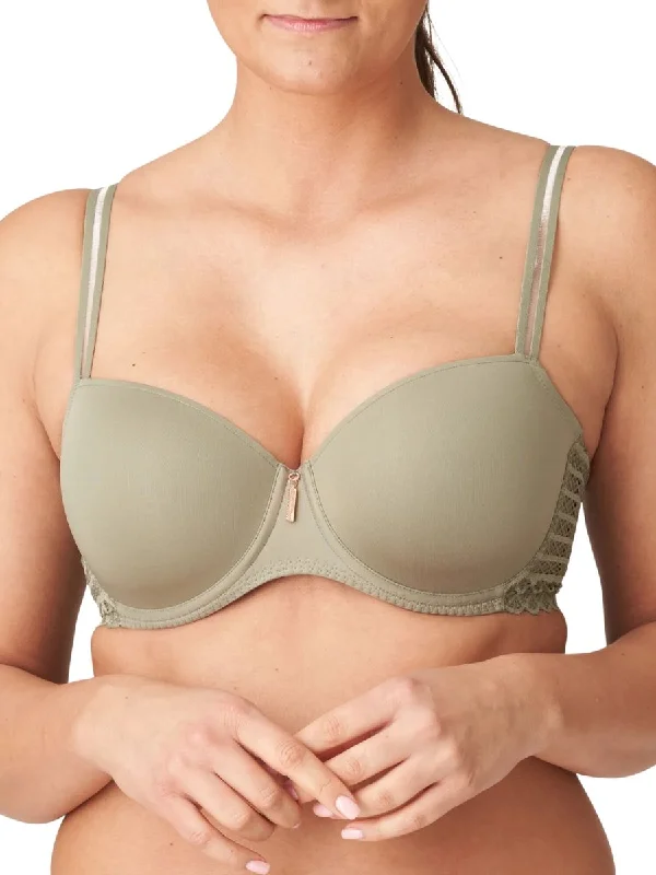 Luxury Lingerie for Special Occasions East End Padded Balcony Bra - Botanique