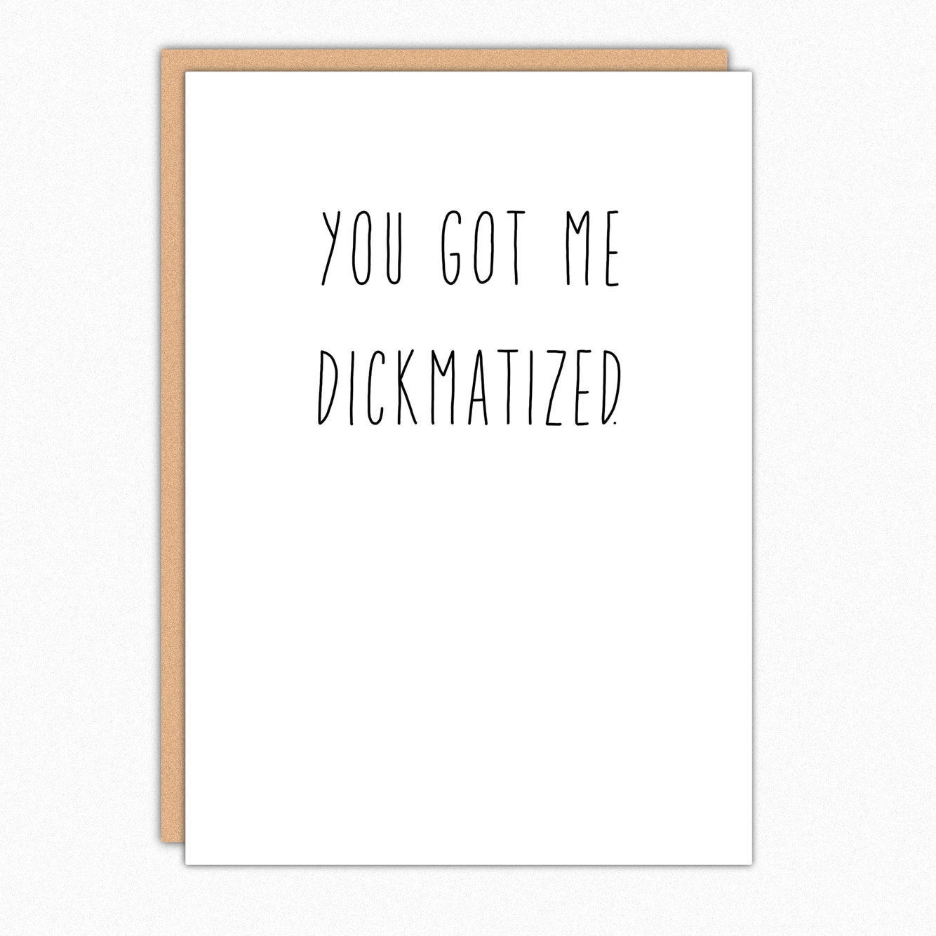 Luxury Lingerie for Special Occasions Dickmatized Card