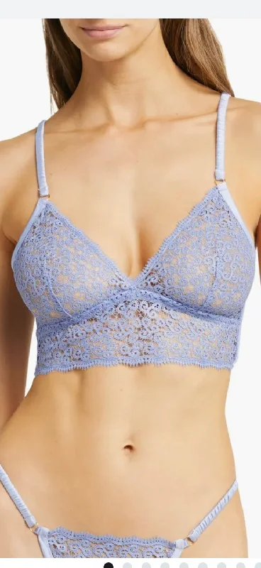 Women's Shapewear Lingerie Sets Floral Lace Longline Bralette