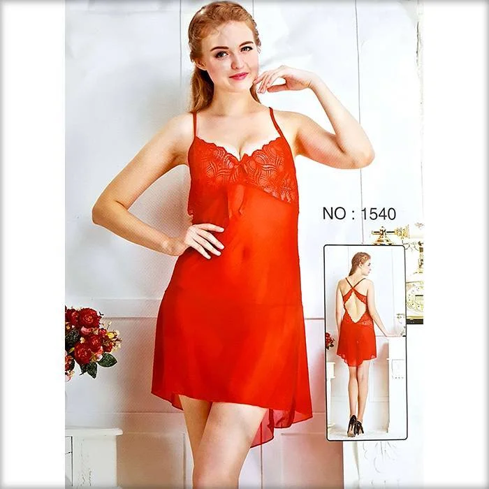 Women's Thermal Lingerie for Cold Weather Sweet Nighty - 1540