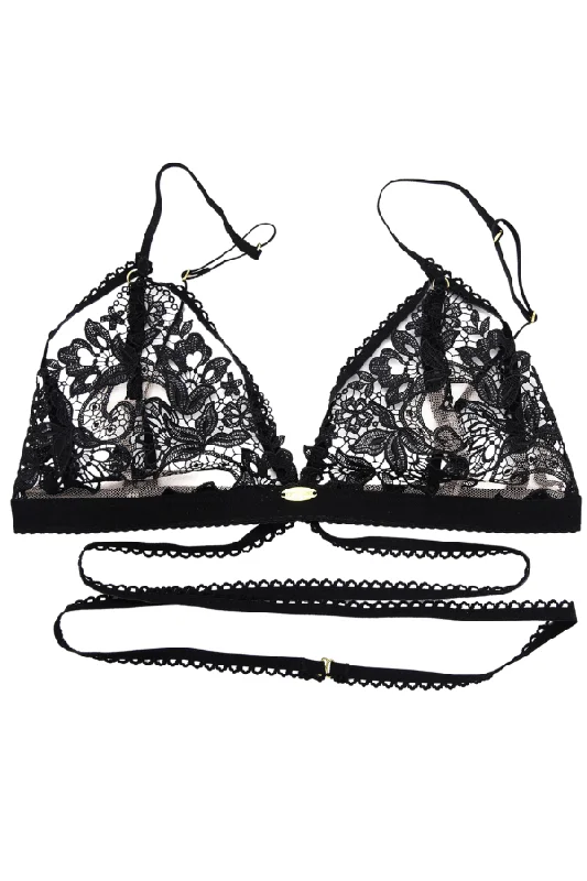 Comfortable Cotton Lingerie for Women Malika Strappy Bralette