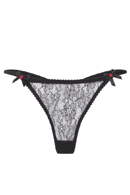 Plus Size Lace Lingerie for Women Lorna Lace Trixie - Black