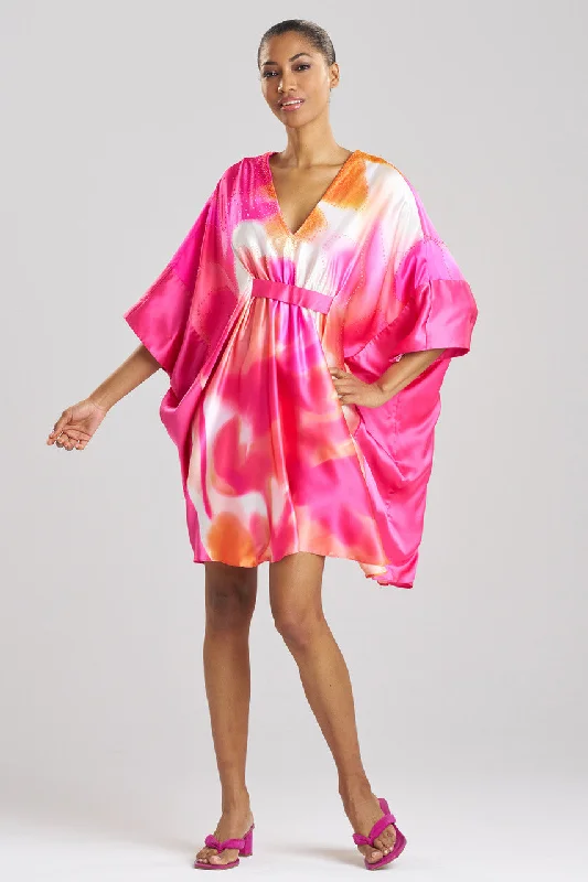 Women's Shapewear Lingerie Sets Malaga Embellished Short Silk Caftan