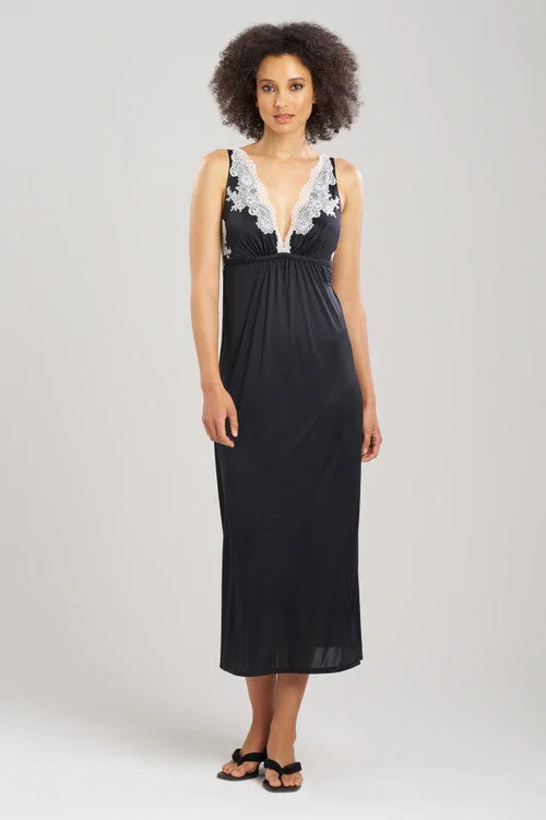 Elegant French Lace Lingerie for Women Enchant Lace Applique Gown