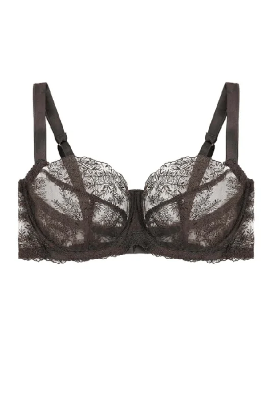 Lingerie Gift Sets for Women Kyra Balcony Bra - Brown
