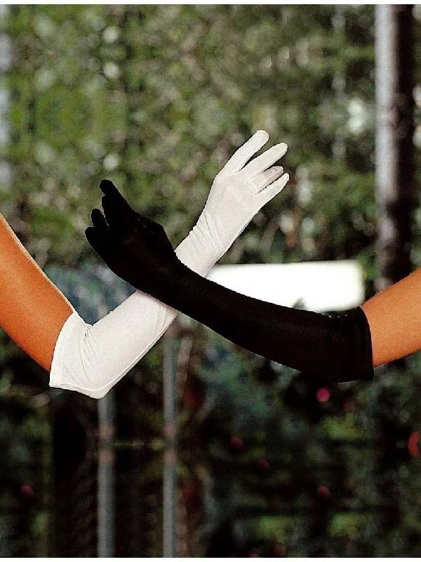 Women's Tummy Control Lingerie Shirley of Hollywood SOH-219 The elbow-length Satin Opera Gloves Women's Tummy Control Lingerie Shirley of Hollywood SOH-219 The elbow-length Satin Opera Gloves