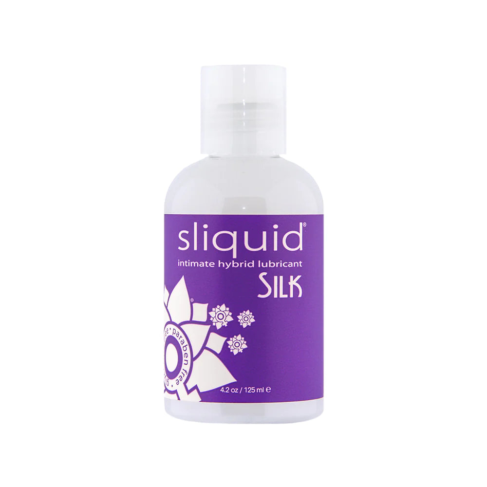 Eco-Friendly Organic Lingerie for Women Sliquid Silk Hybrid Lubricant 4.2 oz