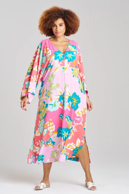 Vintage Inspired Lingerie for Women Marbella Zip Caftan
