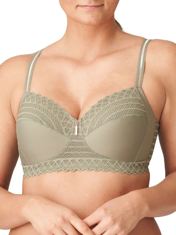 Women's Sheer Lingerie Nightgowns East End Full Cup Wireless Bra - Botanique